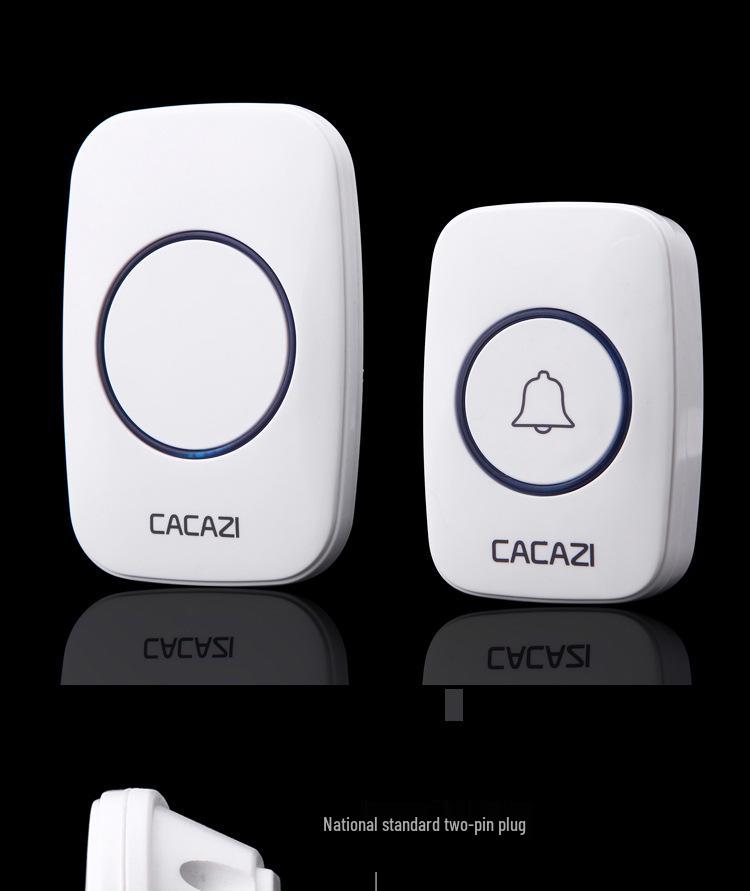 KajiaSi Wireless Doorbell & Elderly Call Button - Long Range, High Volume, Compatible with US/UK/EU Standards for Home Use.