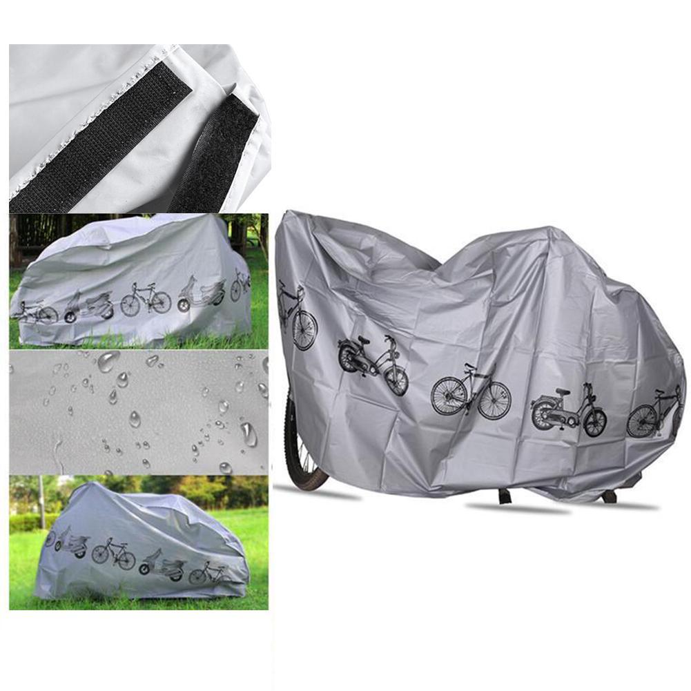 Bicycle Rain Cover Waterproof Dustproof UV Protection Cover MTB Motorcycle Lightweight Mountain Bike Protective Sunshade I8D0