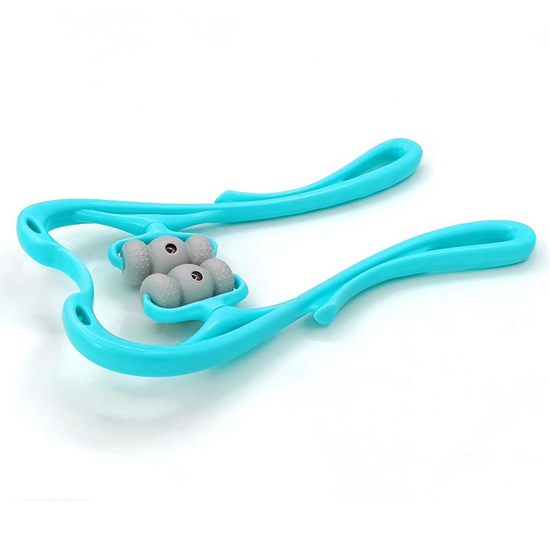 Cervical Massager: New Swan Six-Ball Magnetic Neck Manual Clip Artifact