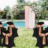 50PCS Black, Stretch Spandex Folding Chair Covers, Universal Fitted Chair Cover, Removable Washable Protective Slipcovers, for Wedding, Holiday,