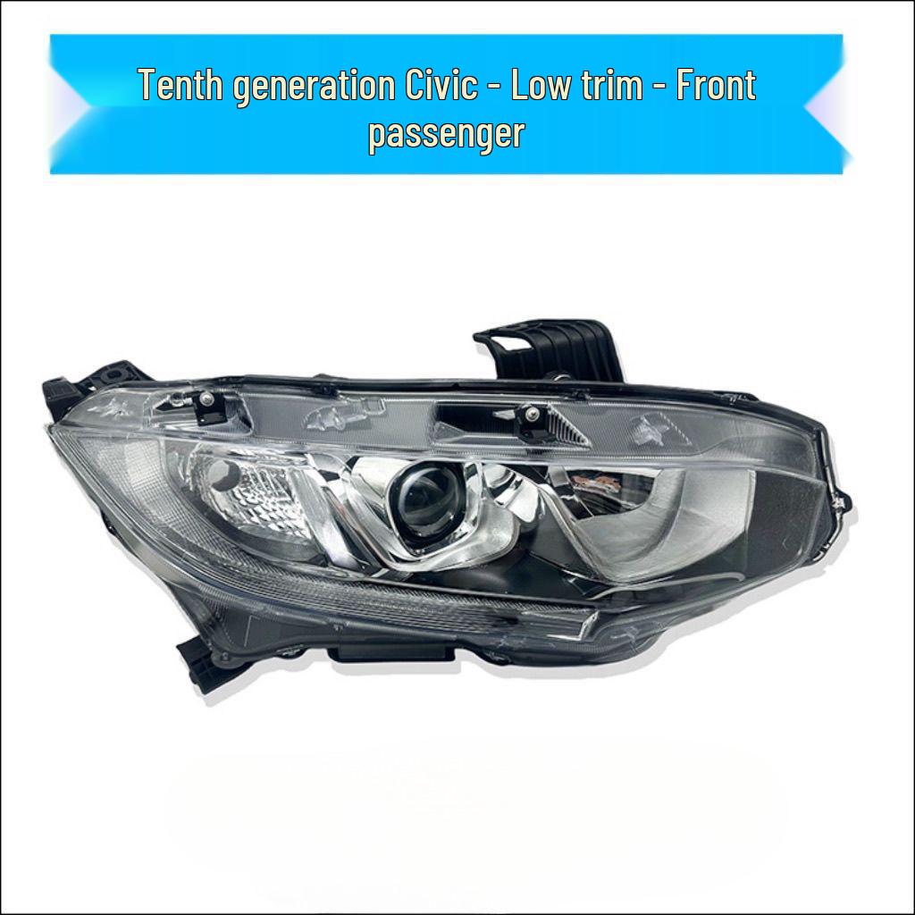 Fits 16-20 Honda Civic (10th Gen) LED Headlight Assembly.
