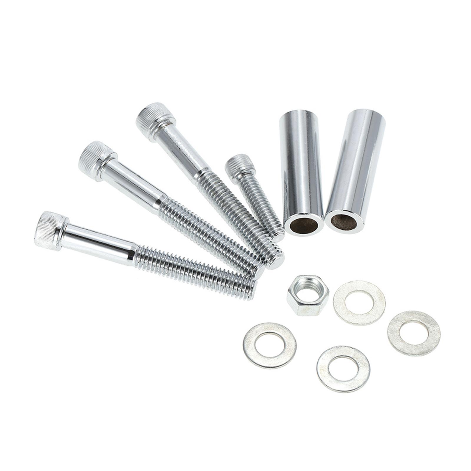 

SBC Chrome Low Mount Alternator Bracket SWP SB Replacement for Chevy 350 Short Water Pump