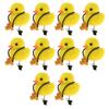 10pcs Cute Cartoon Duck Hairpin for Kids and Women Fashionable DIY Clip Hairpins Party Gift Styling Accessory for Girl