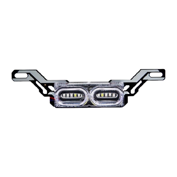 Vibrant LED Motorcycle Brake Light with Quick & Slow Flash Small LED Tail Lamp Energy Saving Light for Night ridings