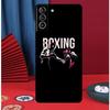 Strong Boxing Gloves Phone Case For Samsung Galaxy S24 Ultra S9 S10 S20 FE S21 S22 S23 Plus S25 Ultra Back Cover