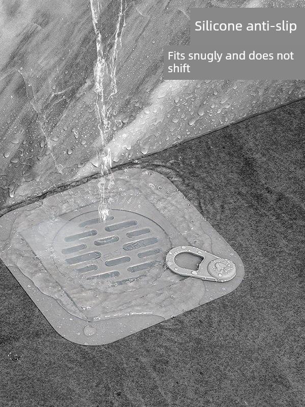 Floor Drain Anti-Odor Sticker, Silicone Anti-Insect and Anti-Odor Suction Cup Type, Not Prone To Mold, Non-Slip, Does Not Shift