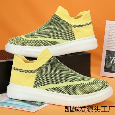 High-top Couple Socks Shoes Men's and Women's Foot-fitting Casual Shoes Men's and Women's Shoes Breathable Shoes Sports Shoes