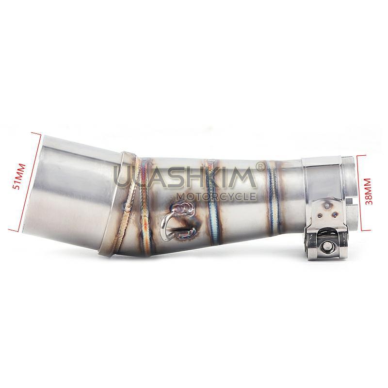 Modification du tube d'échappement intermédiaire pour Kawasaki Z250/Z300/Ninja 250/300