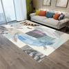 3D Pebble Living Room Carpet Sofa Coffee Table Floor Mat Bedroom Bedside Carpet Entrance Mat