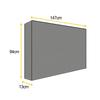 Open Back Design Outdoor TV Cover Tear-resistant Material Dust Protection Scratch Resistant Fingerprint Protection