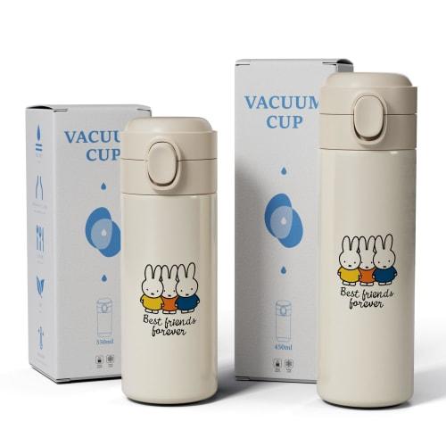 

Miffy Thermos Water Bottle, One-Touch Operation, Large Capacity, Keeps Cold or Hot, Vacuum Insulated, Leak-Proof, Stylish and Cute, Unisex, Birthday G