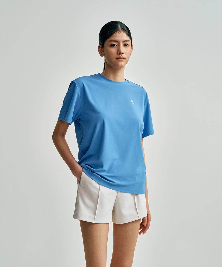 SERGIO TACCHINI U Rayfresh Campo Pique Short Sleeve T-Shirt (Indigo)