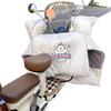Electric Vehicle Winter Windshield: Waterproof, Windproof, Thick Velvet-Lined for Cars & Bicycles