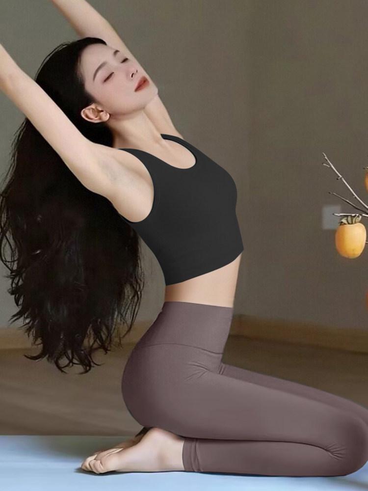 2026 Women s Slimming Yoga Tank Top - Sleeveless Dopamine Pilates Fitness S (80-100)