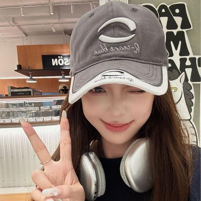 Hat Baseball Hat Men and Women Couple Personality Versatile Baseball Cap Trendy Brand Sun Protection Street