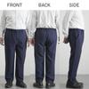 [Sousei] [YOSOIKI] For Men Dryer Compatible Rubber Replacement Slacks Inseam 64-66cm Navy S Men's Gentleman Present Senior Fashion 60s 70s 80s
