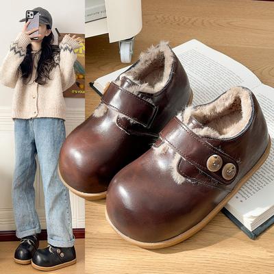 Women's Soft Elastic Winter Warm Cold Padded Snow Boots Thick-soled Non-slip Wear-resistant Outdoor Leisure Sports a Stirrup Cotton Boots