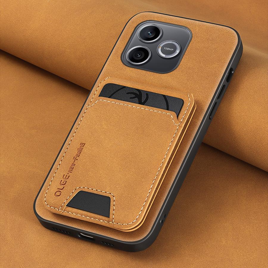 Luxury Slim Leather Card Holder Phone Case for Honor 600 Lite Pro Integrated Wallet Cover Shockproof Protective Back Cover Honor 600