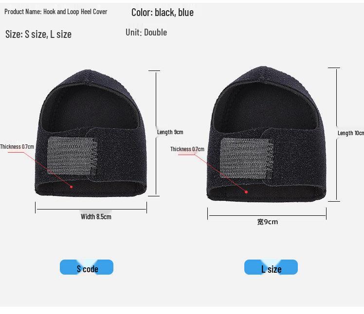 Adjustable Silicone Heel Protector: Comfortable, Breathable, Anti-Crack, Unisex Foot Care