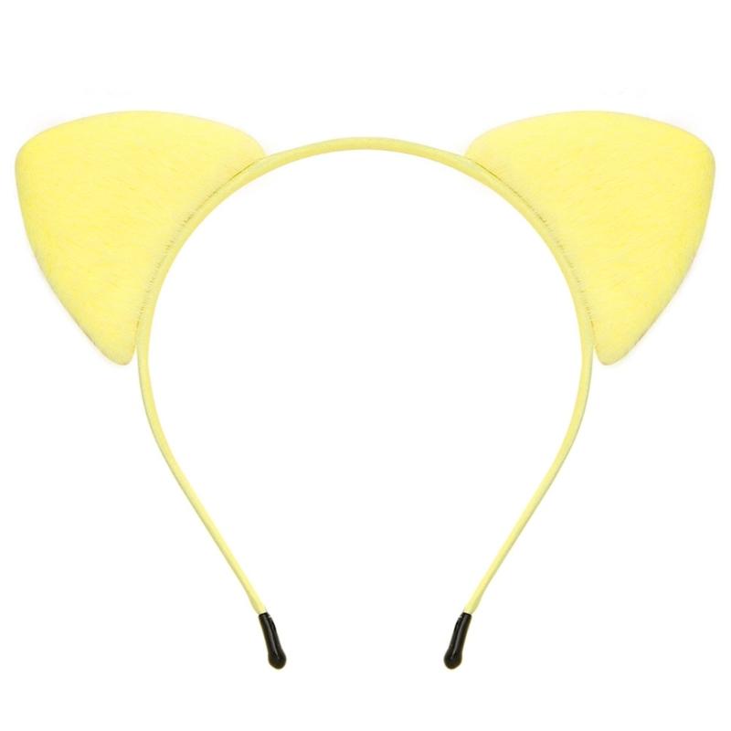 3 Piece Adjustable Plush Cloth Animal Ears Hairband Gentle Baby Toddler Headbands Headwear For Daily Use Daily Play