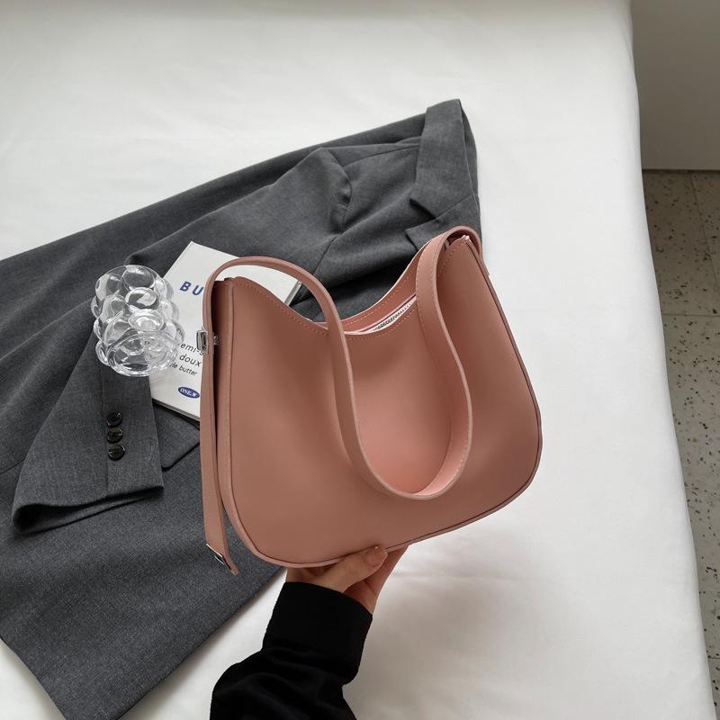 

Повседневная осенняя новая модная большая вместимость модная сумка на одно плечо под мышкой сумка-мессенджер на одно плечо женская розовый