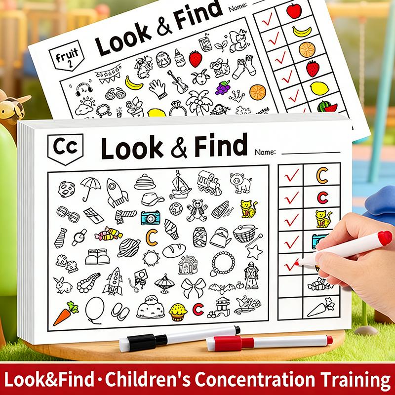 Children'S Hidden Object Coloring Book 100+ Search & Color Activities Interactive Educational Puzzle Book For School Home Travel
