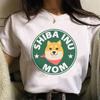 Summer Women Harajuku Streetwear Tshirt Streetwear Creative Fashion Funny Dog Printed Round Neck Womens Clothing
