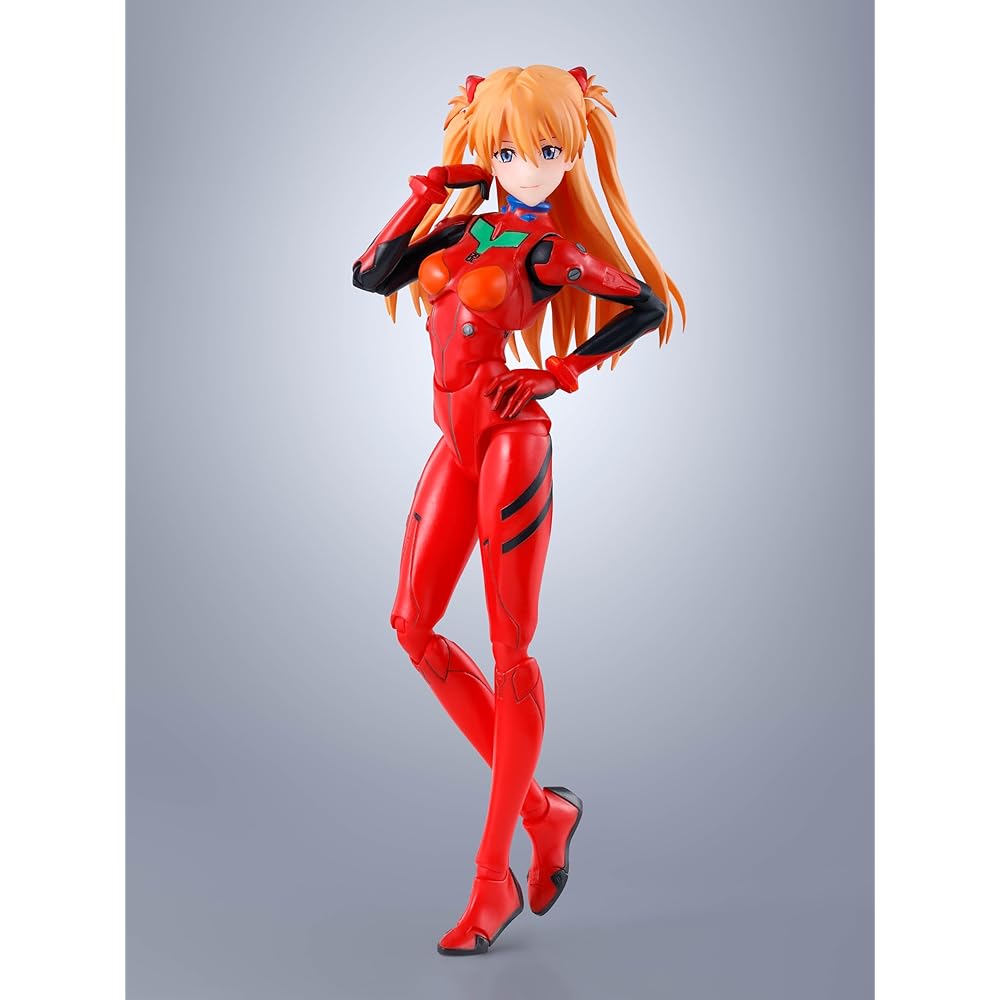 TAMASHII NATIONS S.H. Figuarts Evangelion Asuka Langley 135mm PVC ABS Painted Action Figure