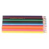 36pcs Colored Pencils 12 Colors Per Pack Glossy Coverage Triangular Pen Holder Poplar Material Sketching Pencils