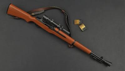 [TOYBARJAPAN] 1/6 Maßstab Figurenzubehör/ZYTOYS ZY2017B M1 Garand Amerikanisches Halbautomatisches Gewehr