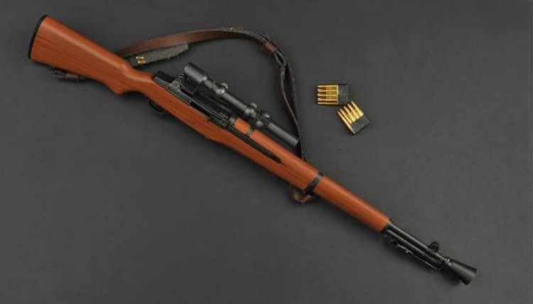 

[TOYBARJAPAN] Аксессуар для фигурки масштаба 1/6/ZYTOYS ZY2017B Американская полуавтоматическая винтовка M1 Garand