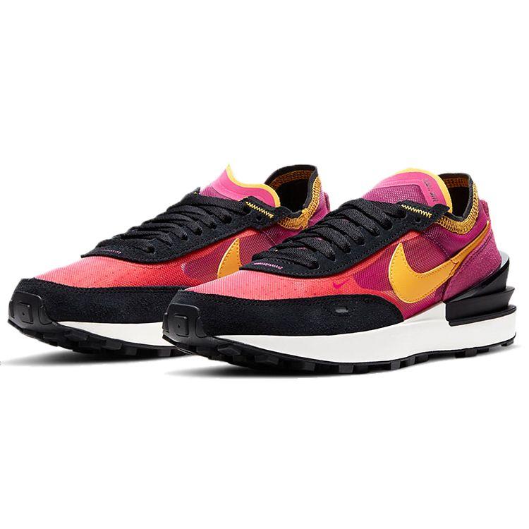 Nike Waffle One Active Fuchsia University Gold Black Men DA7995-600