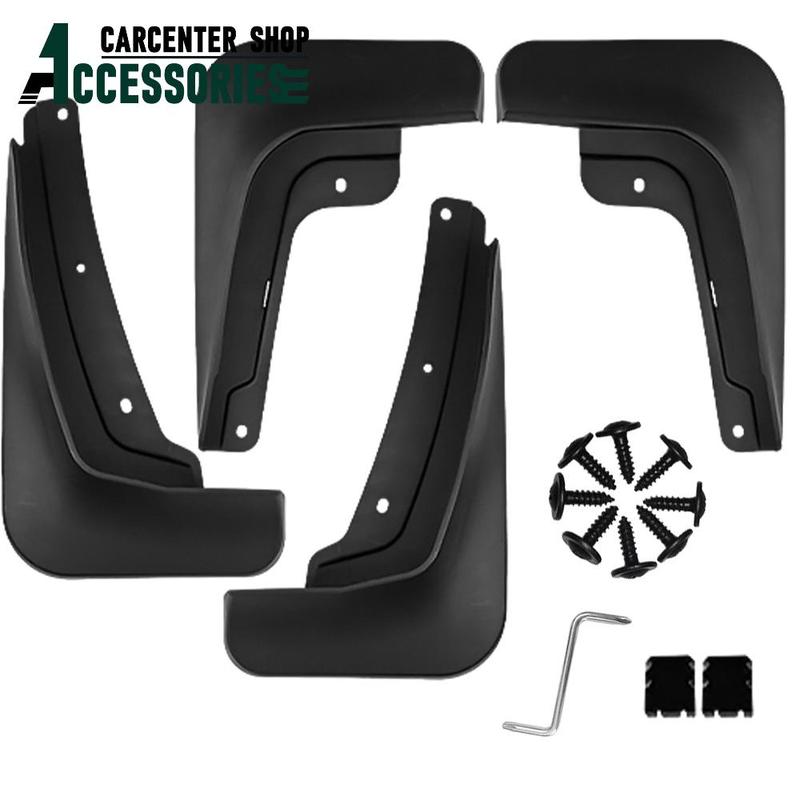 Fender Mudflaps Front and Rear Wheels Fender for Buick Envision S 2024-2025 Black Splash Guard Mud Flaps PP