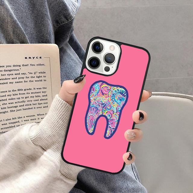 Dentist Dental Tooth Dentistry Phone Case Cover for iPhone 17 Air 16 16e 15 13 14 11 12 Pro Max Plus coque fundas