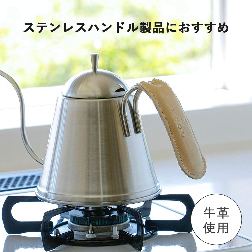 KOGU 42169 Tsubamesanjo Steering Wheel Cover, Made In Japan, Cowhide Leather, Hard To Get