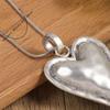Vintage heart-shaped pendant necklace, ladies' Valentine's Day necklace, jewelry gift
