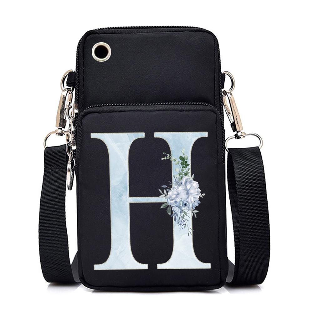Letter Printing Go Out Portable Messenger Bag Shoulder Bag Men And Women Casual Simple