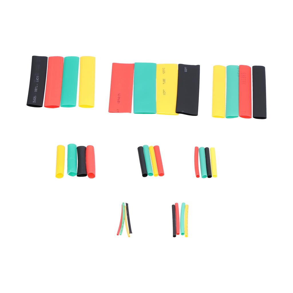 328Pcs Heat Shrink Tubing Insulation Protection Shrinkable Connector Kit Colorful Combination