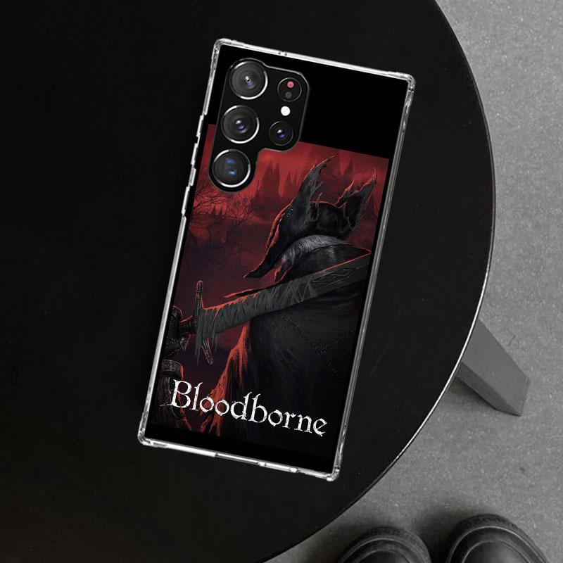 Bloodborne Game Phone Case Cover for Samsung Galaxy S26 S25 Edge S24 S23 Ultra S22 Plus S21 FE S20 + Art Customized Fundas Galax