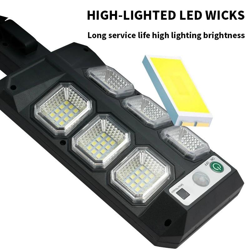 LED Solar Street Light Outdoor Waterproof LED for Garden Wall Adjustable Angle Solar Lamp Street Yard Lantern Garden Decoration