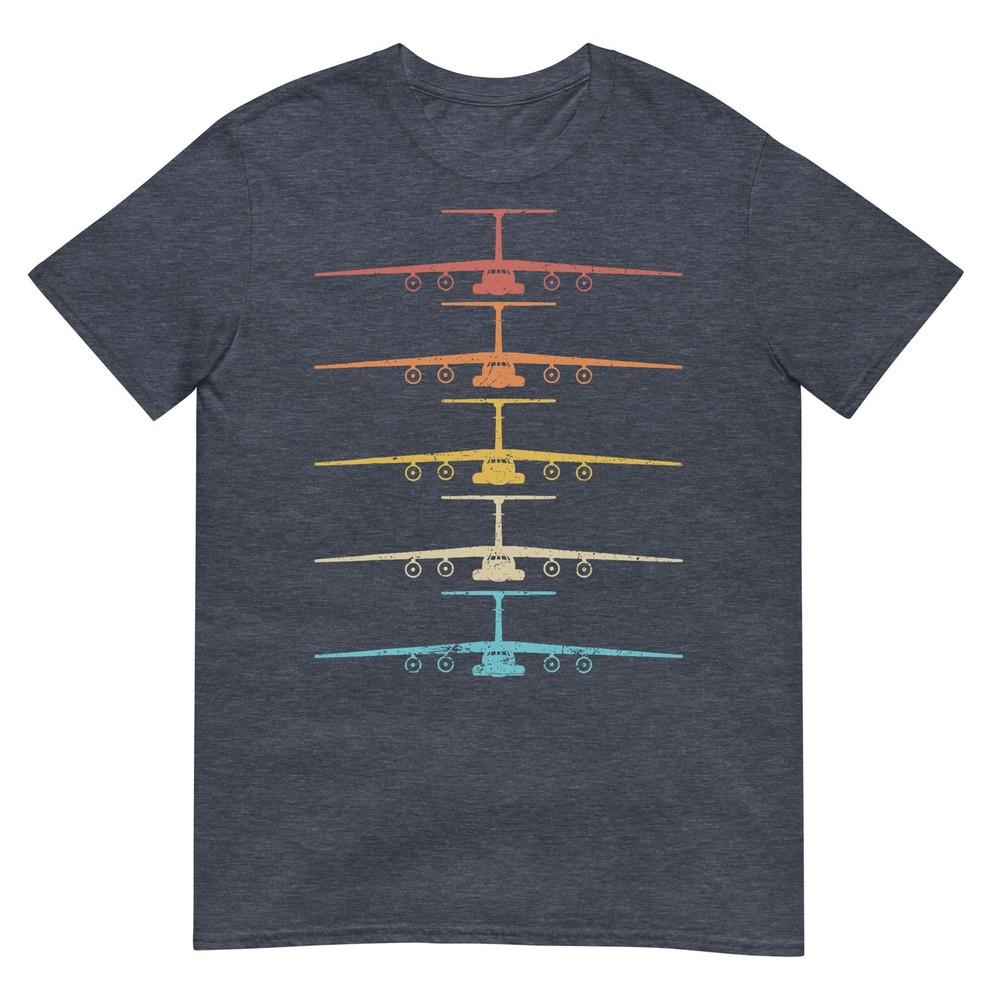 Retro Vintage C141 Starlifter Us Military Airlifter Plane Tshirt