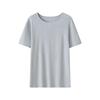 Men's 100% Cotton Plus Size Short Sleeve Undershirt T-Shirt