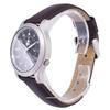 Refurbished Seiko 5 Military Brown Leather Strap Automatic SNK809K2-var-SS4 Men's Watch