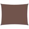 VidaXL Sonnensegel Oxford-Gewebe Rechteckig 4x5 m Braun