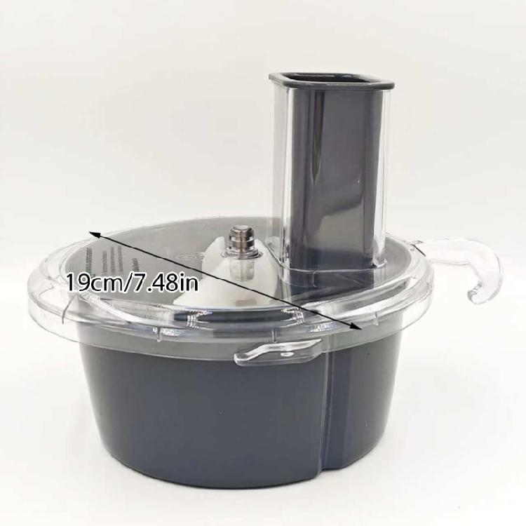 Mixers Lid Replacement Mixer Bowl Blender Cover Mixers Container Mixers Accessories Stainless Steel Bowl for TM31 Mixers