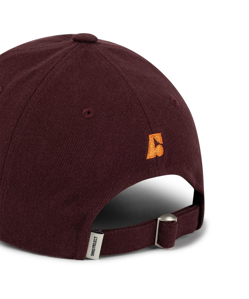 ONRIDPROJECT Small Symbol Ball Cap - Burgundy