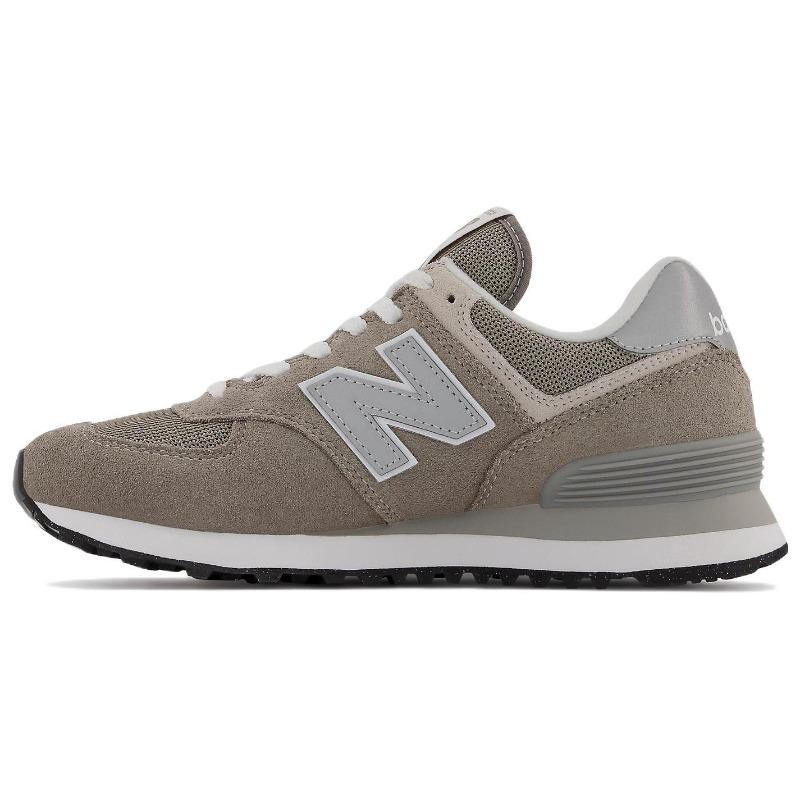New Balance 574 Женские Хаки Серый Низкие Беговые Кроссовки WL574EVG 36.5