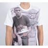 Air Jordan 1 Photo Classic Print Short Sleeve T-Shirt Men Tops White AT8918-100
