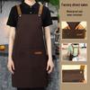 Adjustable Waterproof Apron: Dirt-Resistant, Oil-Proof for Coffee Shops, Nail Art, and Baking
