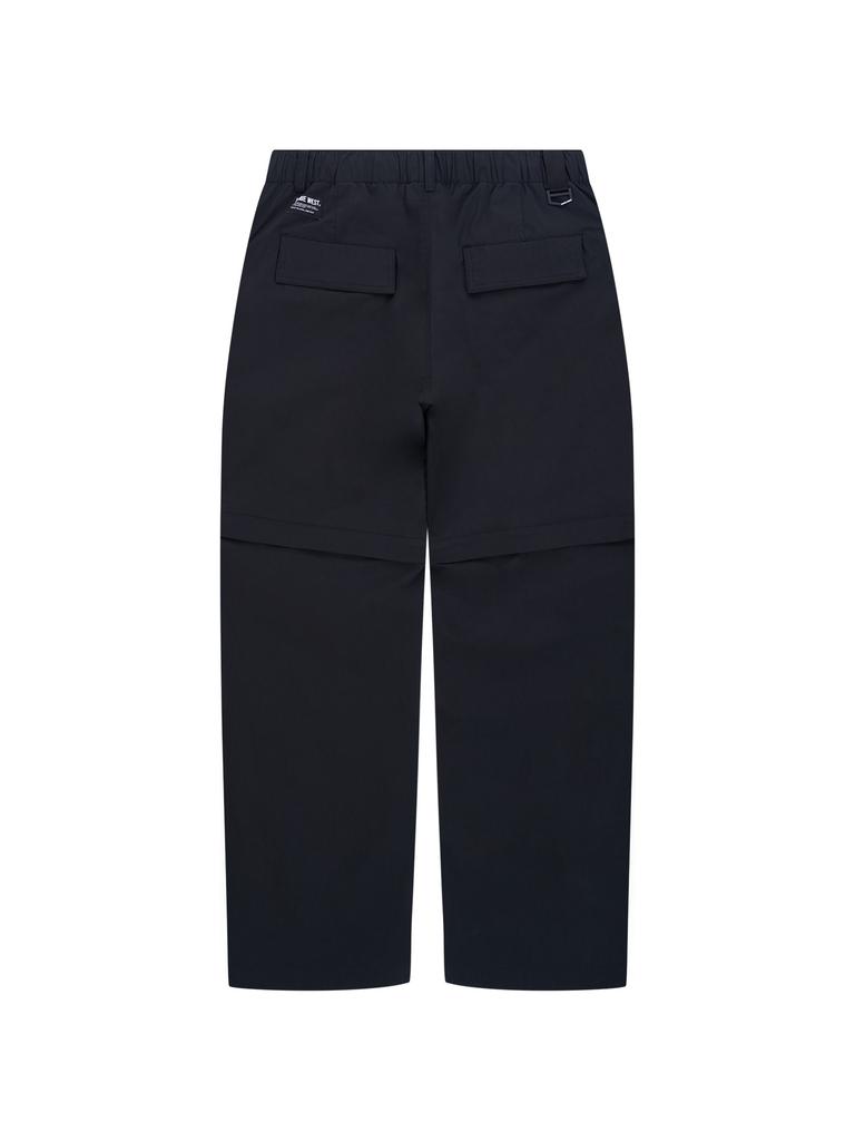 Jeimiweseuteu Detachable Fatigue Cargo Stretch Pants (Black)